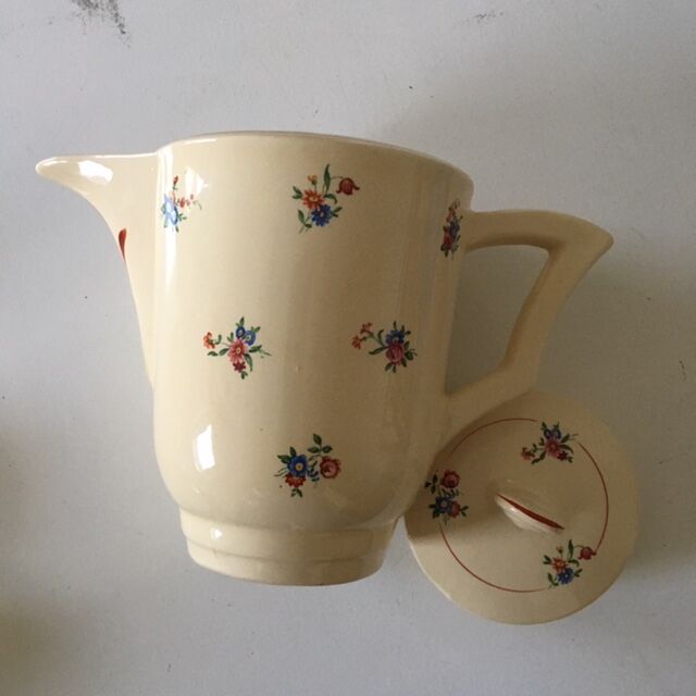 Coffee service 30s "the mill of wolves orchies" béarn