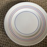 Series of 7 vintage dessert plates