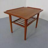 Teak Coffee Table by Holger Georg Jensen for Kubus, Denmark, 1960s