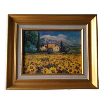 Oil on canvas