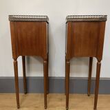 Pair of Louis XVI Style Bedside Tables