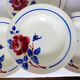 4 vintage deep plates from K&G Luneville model Chantal 220516