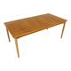 Scandinavian teak and oak coffee table, Sweden, 1960