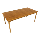Scandinavian teak and oak coffee table, Sweden, 1960