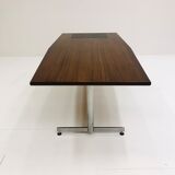 Mid Century Danish Rosewood Writing Desk or Conferance Table, 1970s.