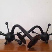 Lot de 2 porte manteau spoutnik noirs