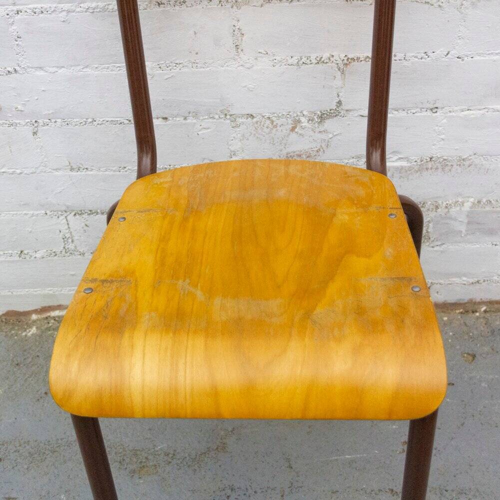 Vintage French School Chair, 1970s