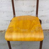 Vintage French School Chair, 1970s