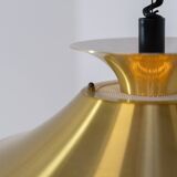 Brass coloured pendant light by Frandsen