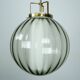 Mid-Century Murano Smoked Glass Chandelier with Opaline Diffuser, Italy '50
