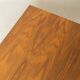Unique dining/coffee table by Wilhelm Renz, 1950s, walnut, adjustable height