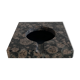 Grey and black speckled marble ashtray