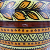 Ancien vase Henriot Quimper déco vintage