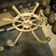 Paire d'appliques corde
