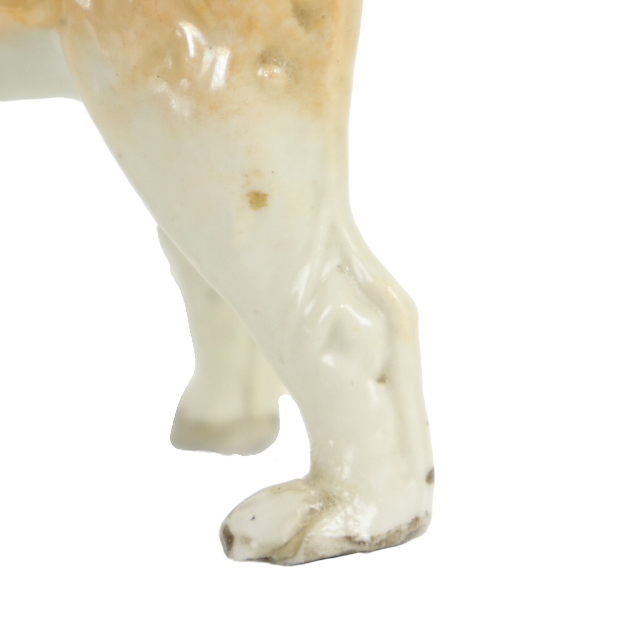 Antique Couple Porcelain Pug Statue Sculpture Art Nouveau 1920