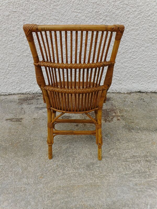 Rattan chair 1960