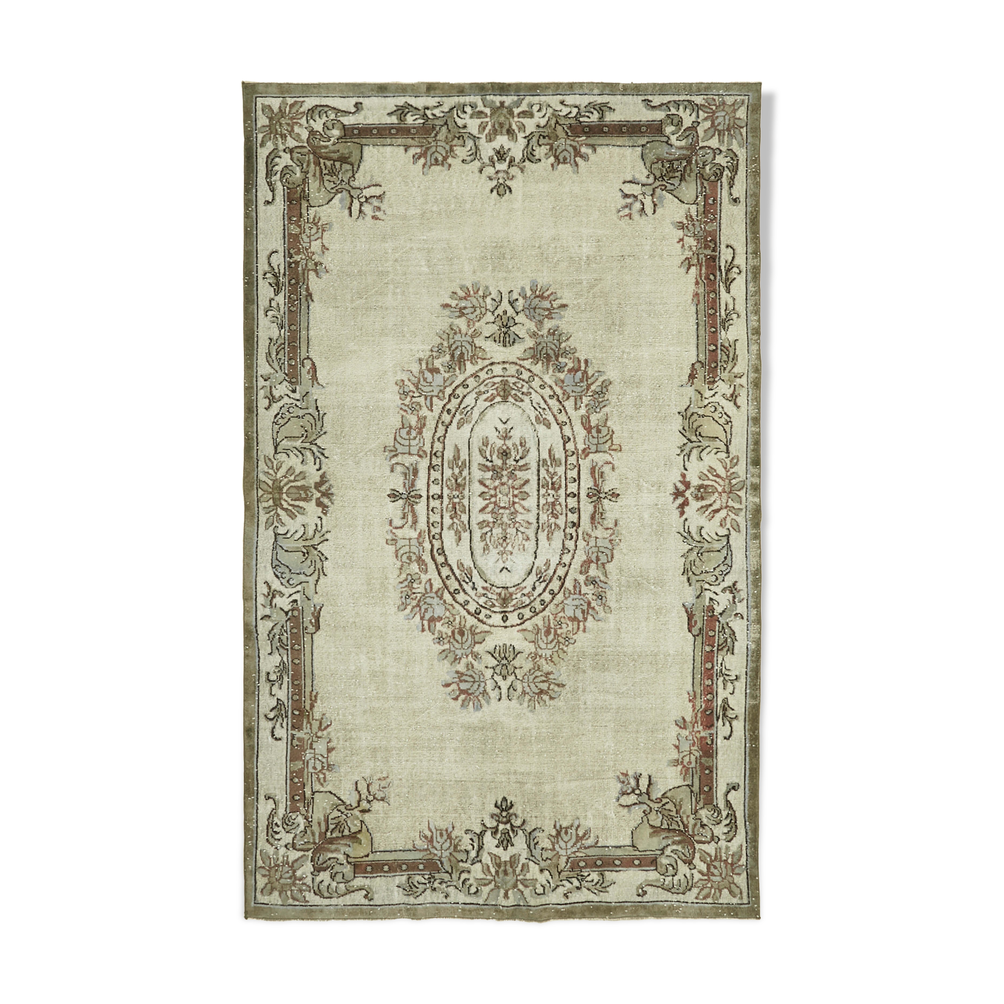 Handwoven Overdyed Anatolian 1970s