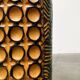 Brutalist pedestal vase by Dümler & Breiden, mid-century, 1960s.