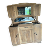 Natural wood dresser