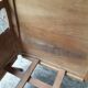 Child bed, compass feet, 50s