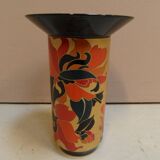 Vintage vase Rosenthal porcelaine noire