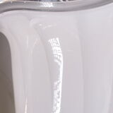 24 kt gold-plated tulip glass wall lamps Italian design 1970