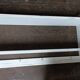 Patinated solid wood shelf