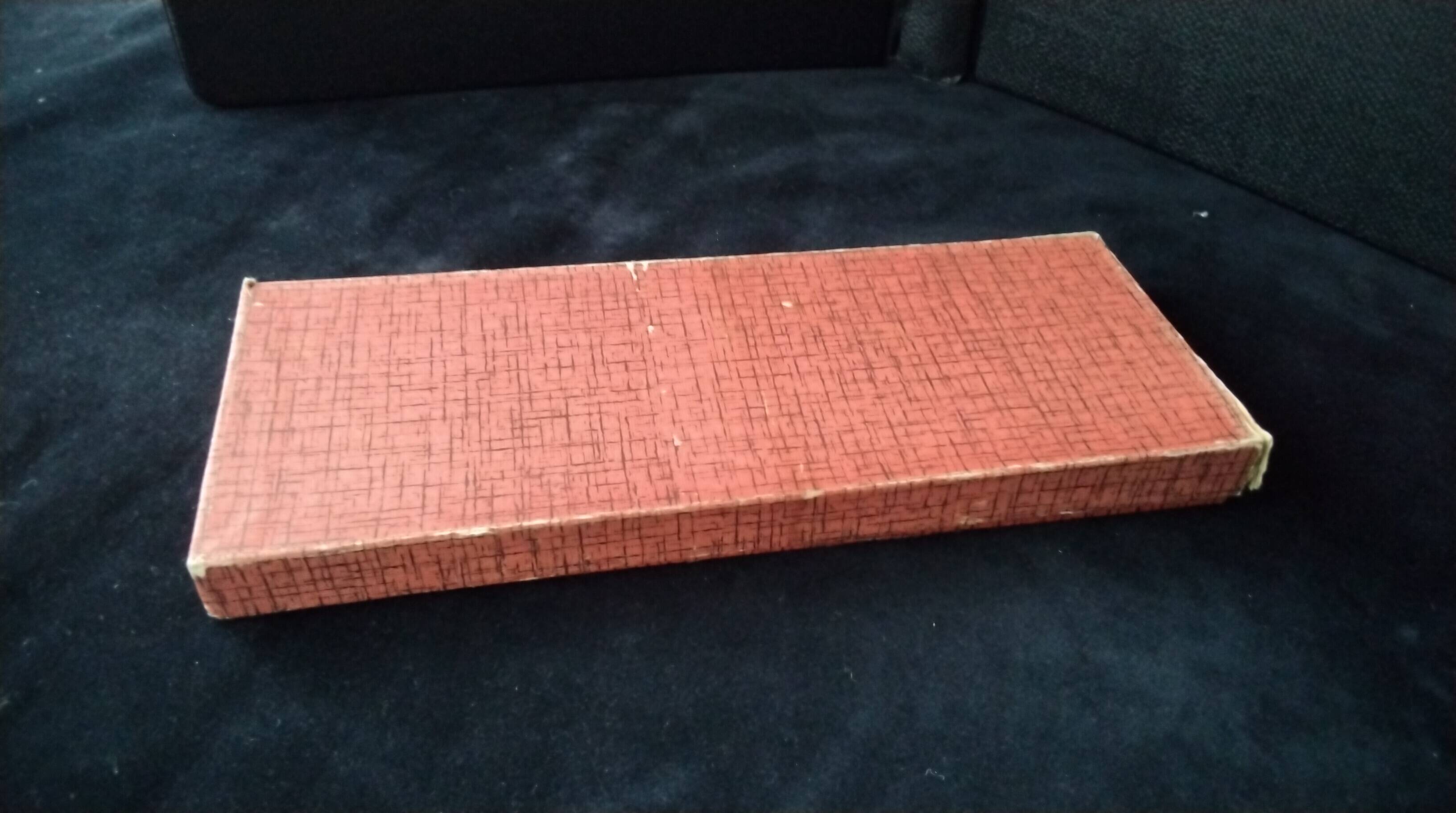 Coffret de 12 porte couteaux rectangulaire Cristal au Plomb