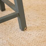 Antique French wooden stool