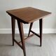Vintage compass foot sofa end
