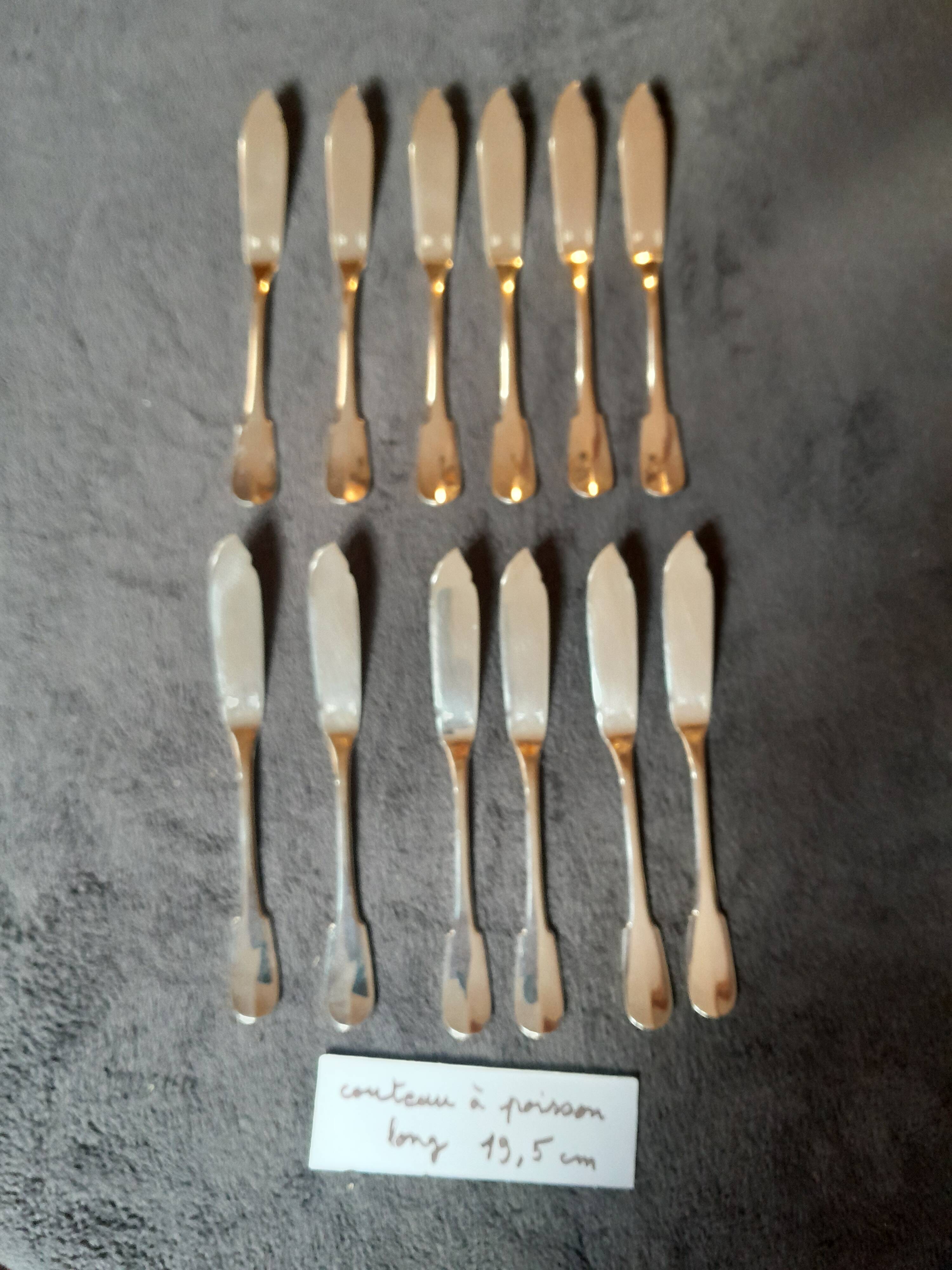 household set 172 pieces Christofle model Cluny