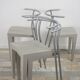 Lot de 4 chaises Dr Glob Design par Philippe Starck pour Kartell