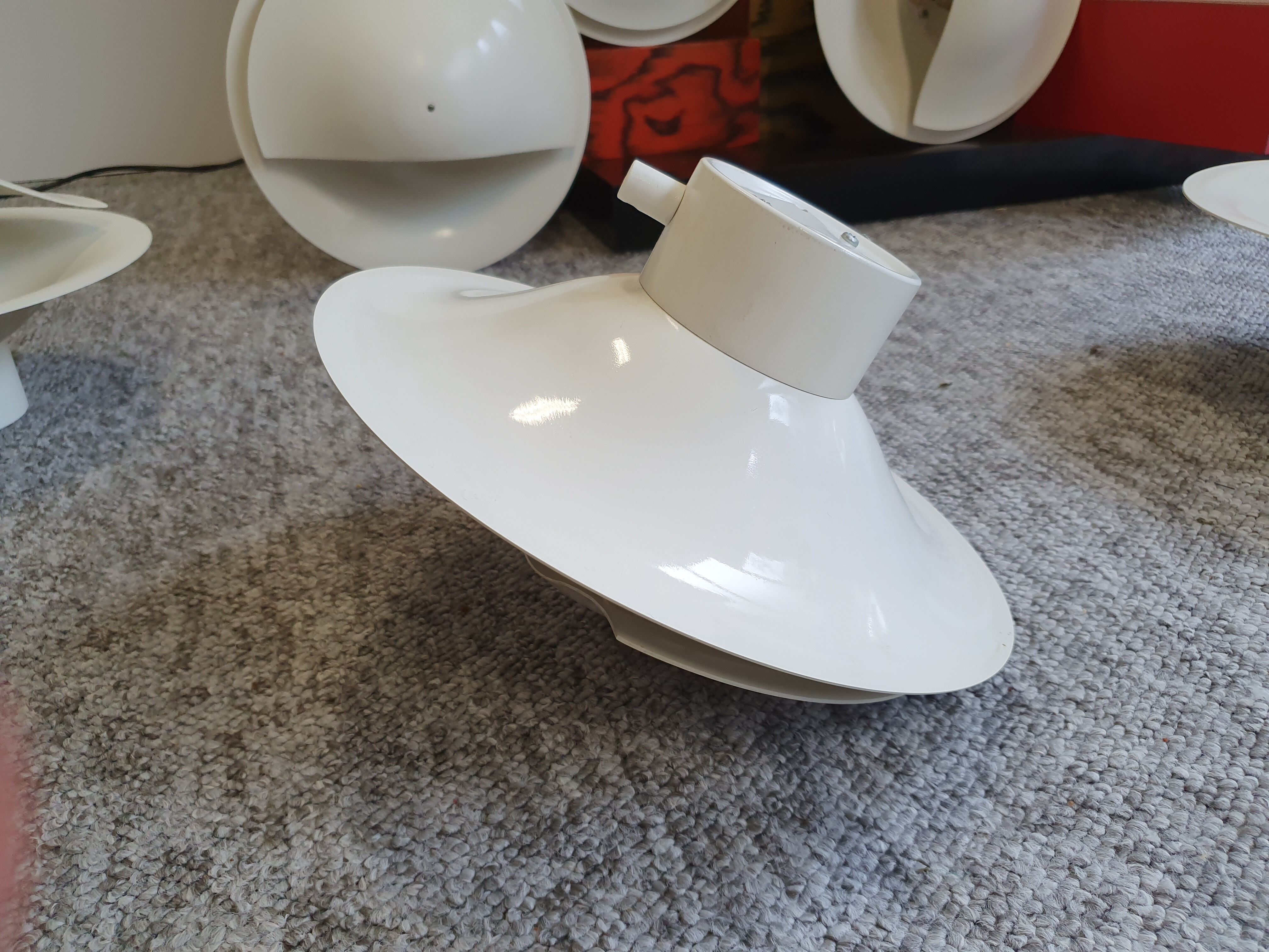 Set of 6 Raak wall light scone, 1970