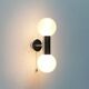 Vintage Space Age wall lamp by Motoko Ishii for Staff, 1970s.