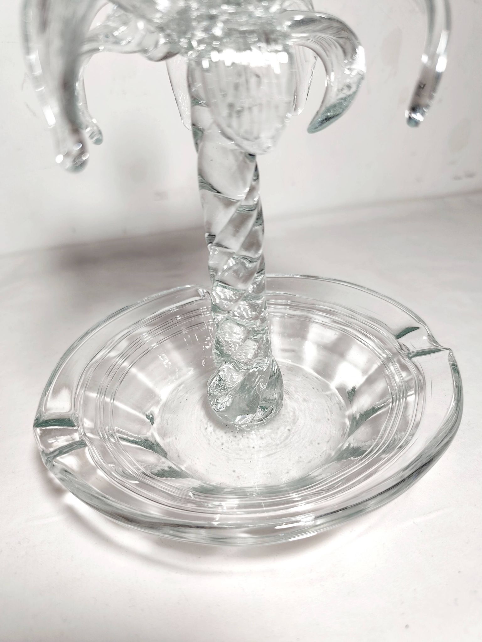 Cenicero de cristal. España, 1980s.