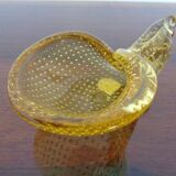 Italian Murano Glass Shell by Archimede Seguso for Murano, 1960s