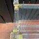 Plexi console double glass tray