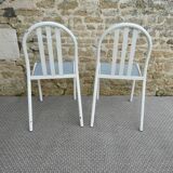 Set of 4 Robert Mallet-Stevens chairs, 1960s