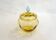 Antique two-tone blown glass bonbonnière