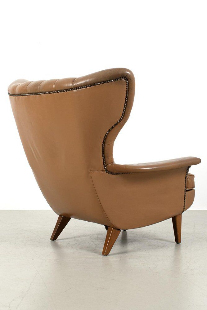 Fauteuil à oreilles vintage