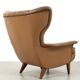 Fauteuil à oreilles vintage