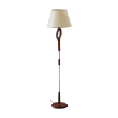 Luminaire vintage scandinave en teck (années 60)