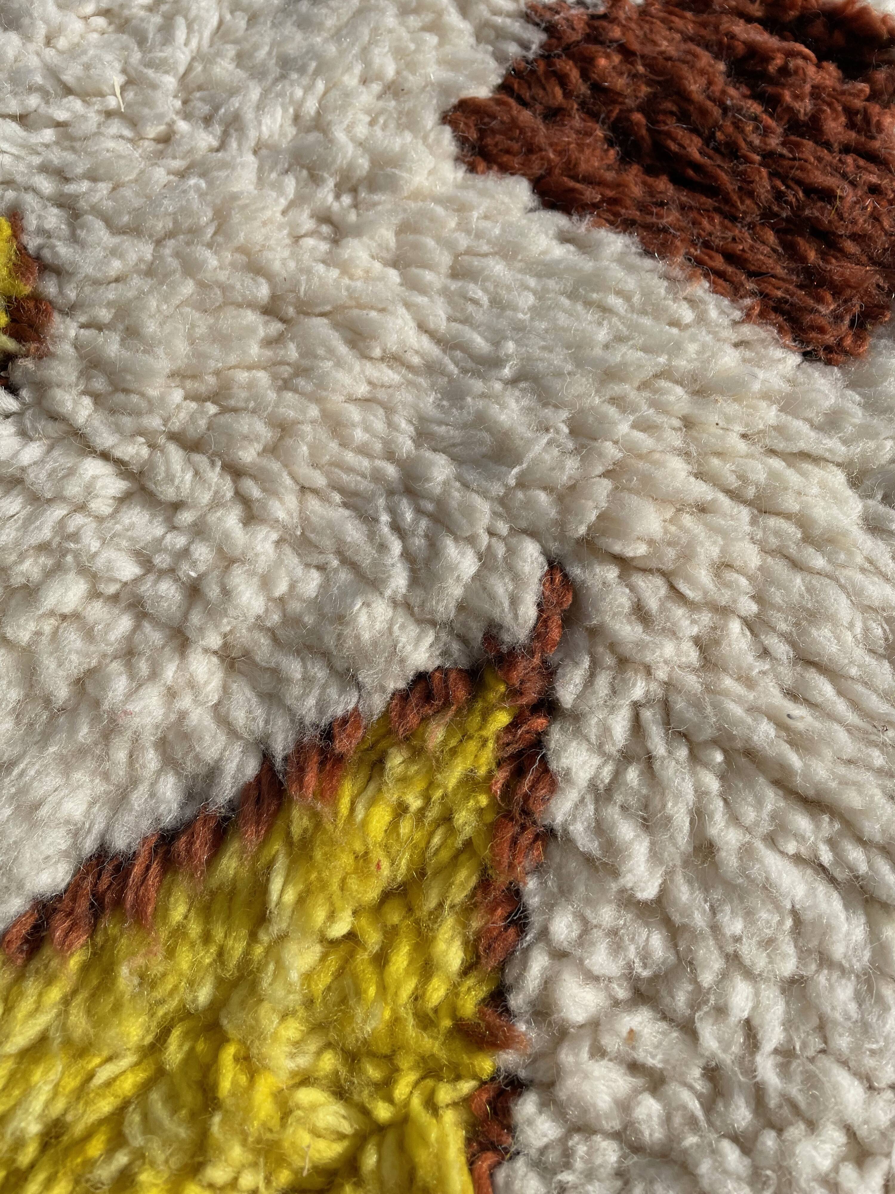 Contemporary Moroccan Berber carpet Beni Ouarain