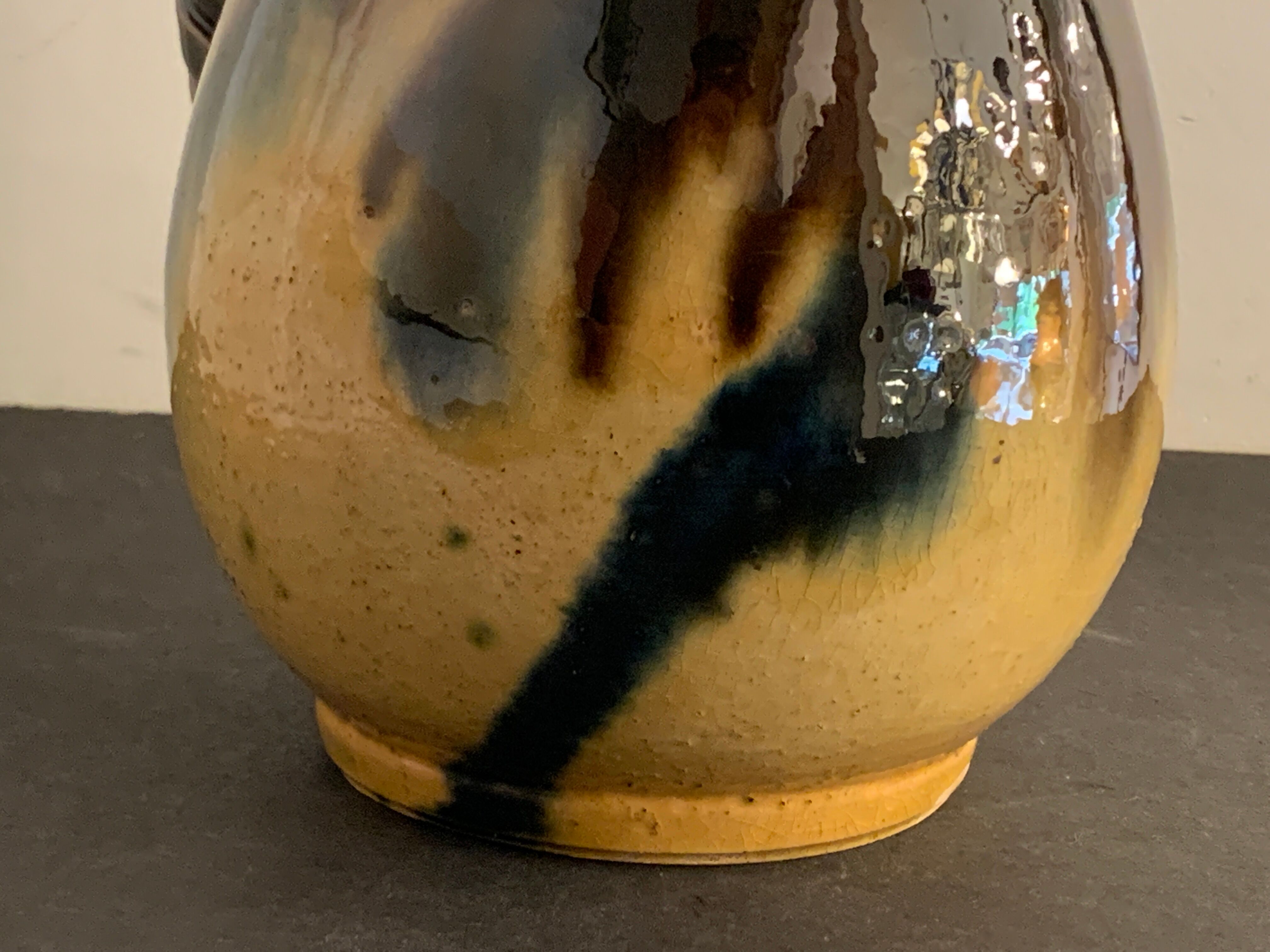 Ceramic pitcher, FPP Vallauris, 1960