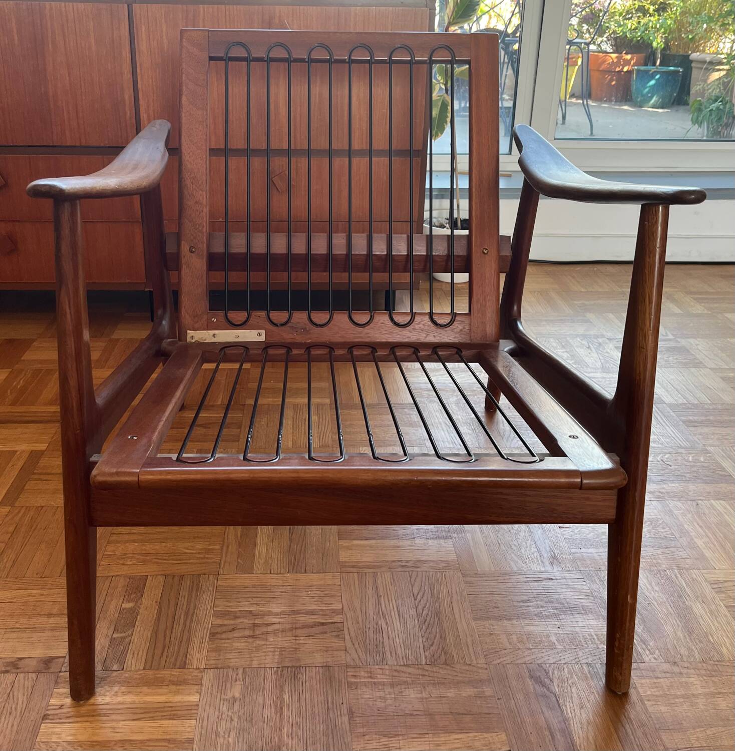 Pair of scandinavian armchairs, 1960s