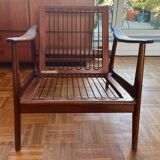 Pair of scandinavian armchairs, 1960s