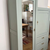 Art Deco wardrobe / closet from the 1930s/1940s.