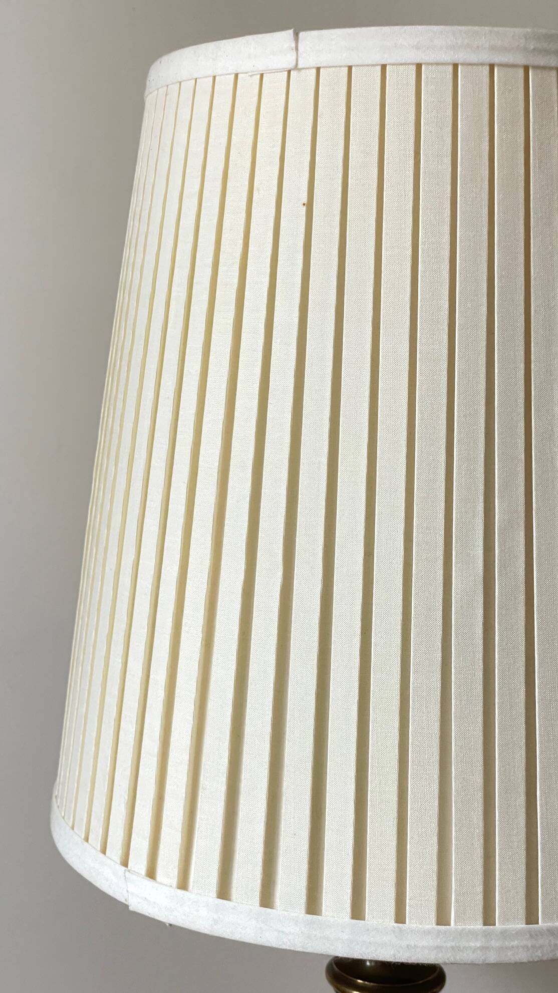 70s Steel and Brass LAMP