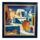 Tableau "Greek island of Mykonos" by Ghislaine Caprin