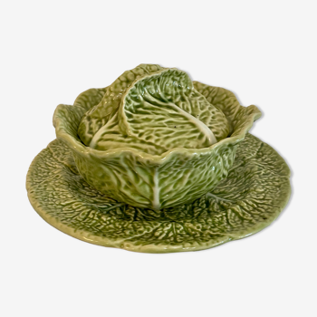 Vintage slurry dish in the shape of cabbage